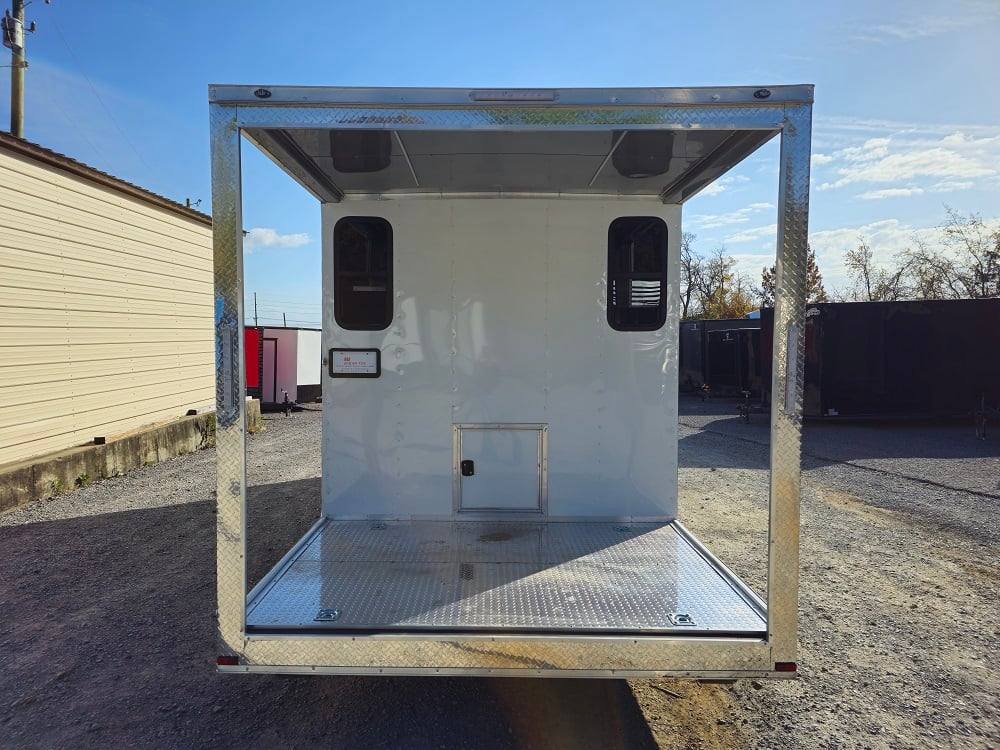 618-8.5-x-23-white-pizza-concession-trailer-vending-9.jpg 8.5' X 23' White Pizza Concession Trailer Vending