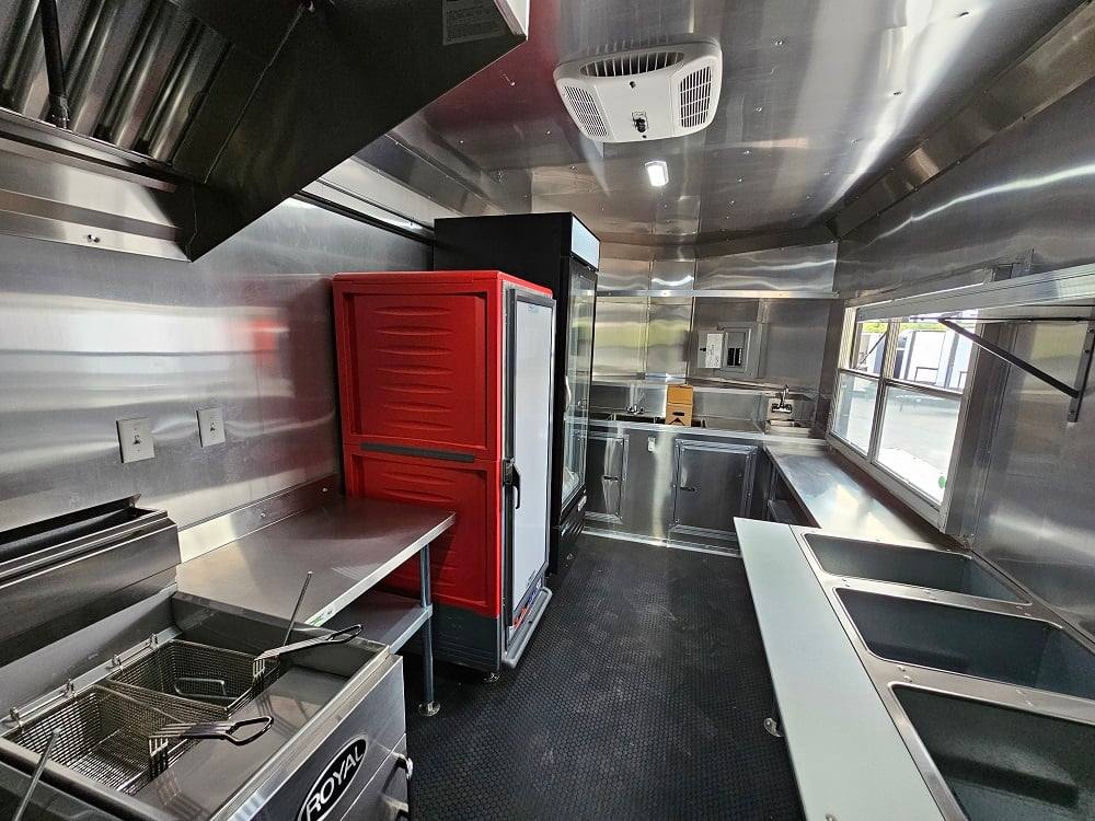 619-8.5-x-24-silver-concession-trailer-food-event-catering-19.jpg 8.5' X 24' Silver Concession Trailer Food Event Catering