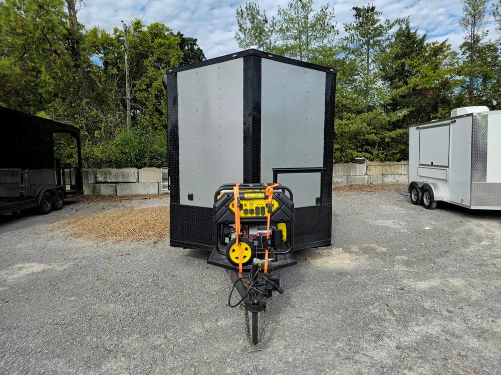 619-8.5-x-24-silver-concession-trailer-food-event-catering-2.jpg 8.5' X 24' Silver Concession Trailer Food Event Catering