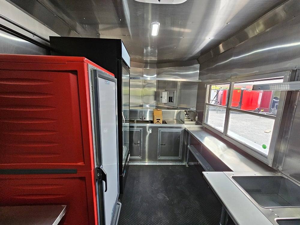619-8.5-x-24-silver-concession-trailer-food-event-catering-20.jpg 8.5' X 24' Silver Concession Trailer Food Event Catering