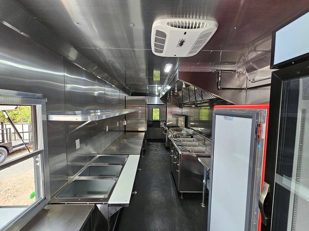 619-8.5-x-24-silver-concession-trailer-food-event-catering-25.jpg 8.5' X 24' Silver Concession Trailer Food Event Catering