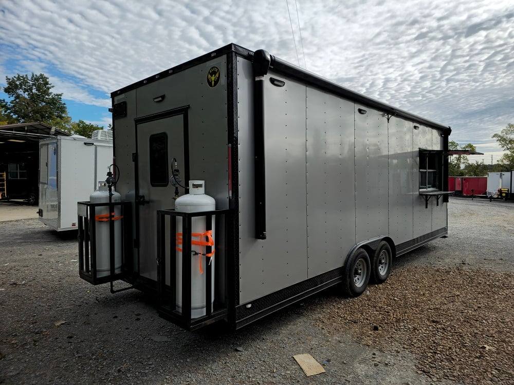 619-8.5-x-24-silver-concession-trailer-food-event-catering-9.jpg 8.5' X 24' Silver Concession Trailer Food Event Catering