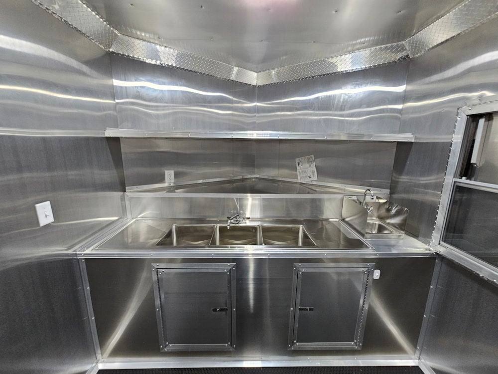 62-8.5-x-14-white-concession-food-event-catering-trailer-16.jpg 8.5' X 14' White Concession Food Event Catering Trailer