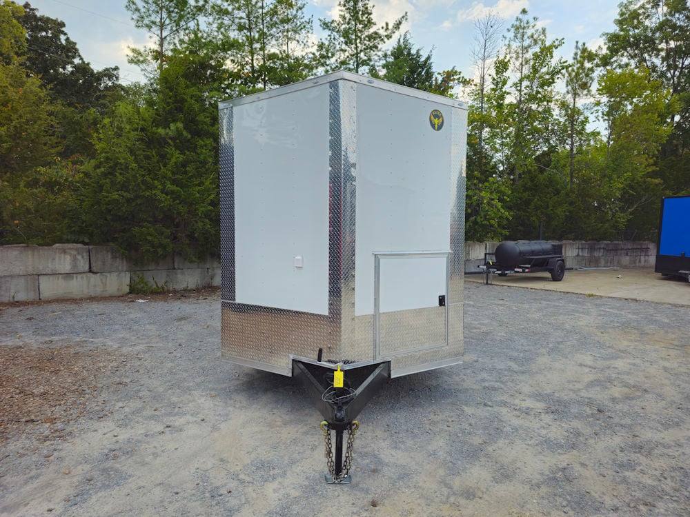 62-8.5-x-14-white-concession-food-event-catering-trailer-2.jpg 8.5' X 14' White Concession Food Event Catering Trailer
