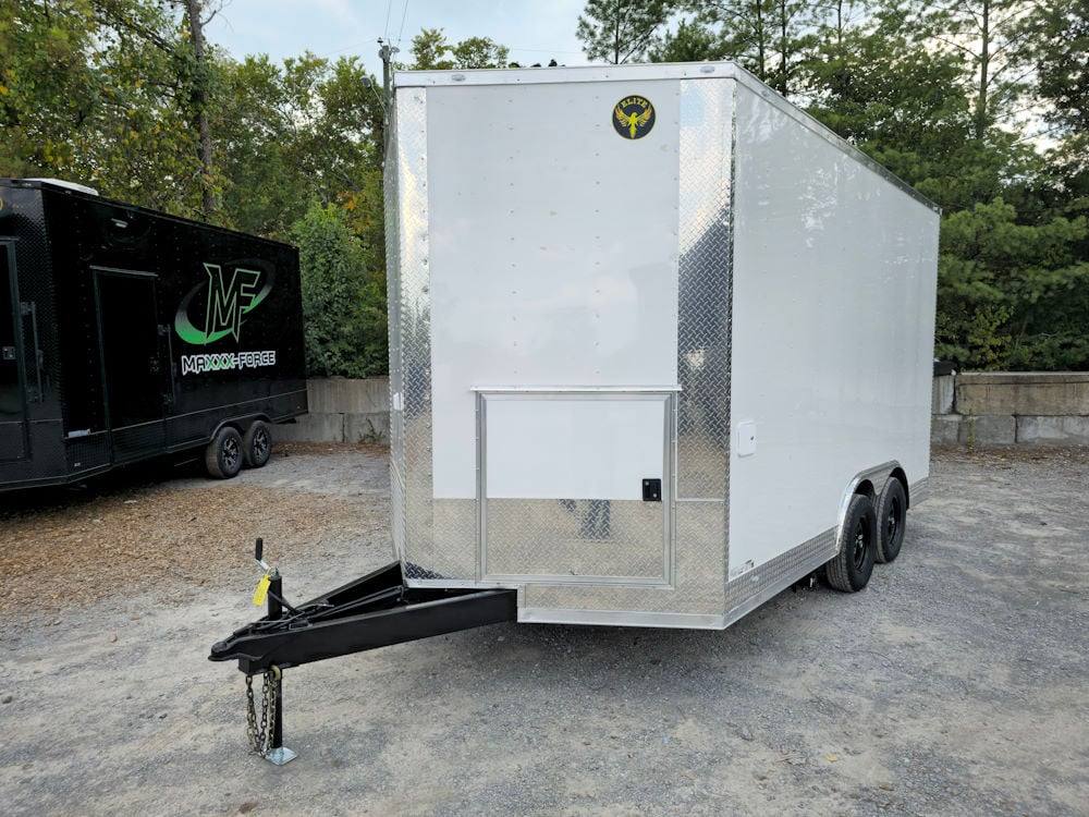 62-8.5-x-14-white-concession-food-event-catering-trailer-3.jpg 8.5' X 14' White Concession Food Event Catering Trailer