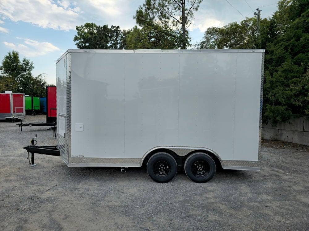 62-8.5-x-14-white-concession-food-event-catering-trailer-4.jpg 8.5' X 14' White Concession Food Event Catering Trailer
