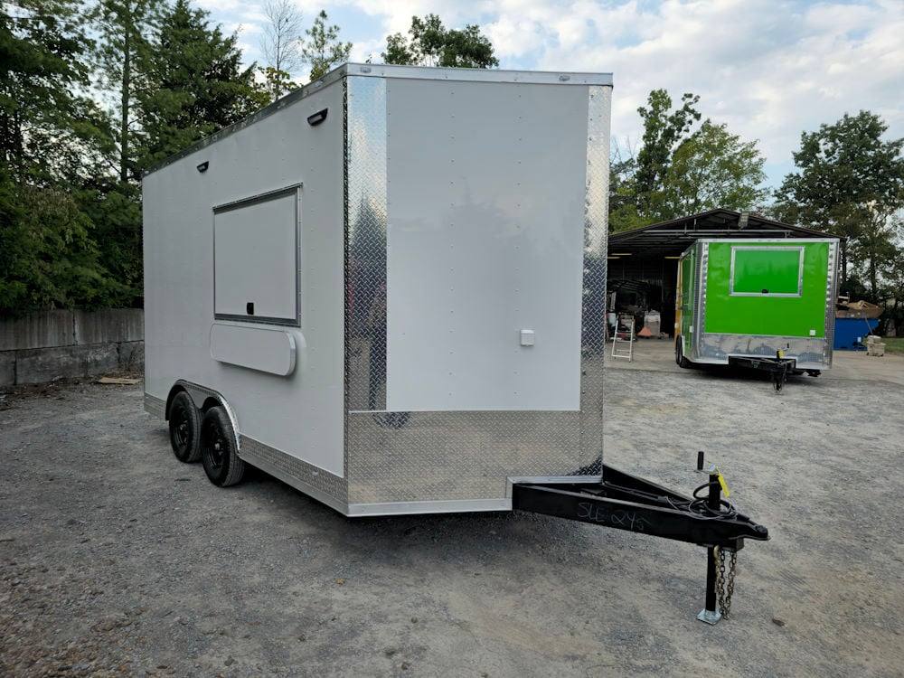 62-8.5-x-14-white-concession-food-event-catering-trailer-9.jpg 8.5' X 14' White Concession Food Event Catering Trailer