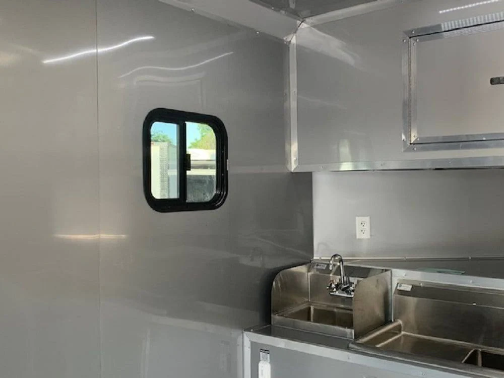 624-8.5-x-24-black-bbq-porch-concession-food-trailer-6.webp 8.5' x 24' Black BBQ Porch Concession Food Trailer