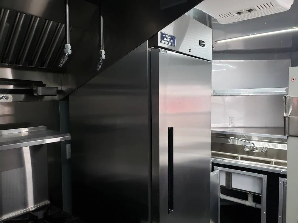 625-8.5-x-24-black-bbq-porch-concession-food-trailer-with-appliances-15.webp 8.5' x 24' Black BBQ Porch Concession Food Trailer With Appliances
