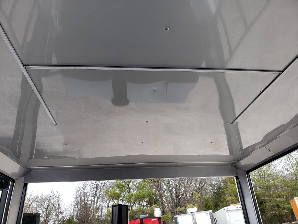 625-8.5-x-24-black-bbq-porch-concession-food-trailer-with-appliances-3.jpg 8.5' x 24' Black BBQ Porch Concession Food Trailer With Appliances