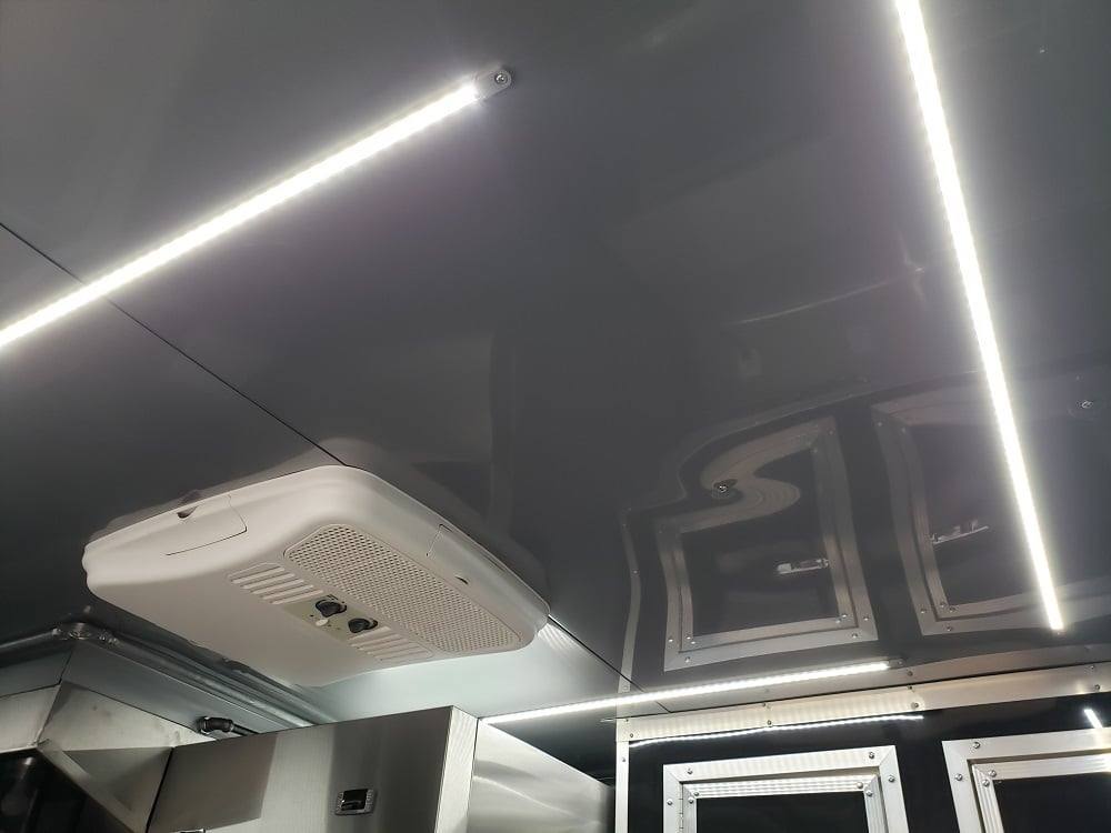 625-8.5-x-24-black-bbq-porch-concession-food-trailer-with-appliances-40.jpg 8.5' x 24' Black BBQ Porch Concession Food Trailer With Appliances