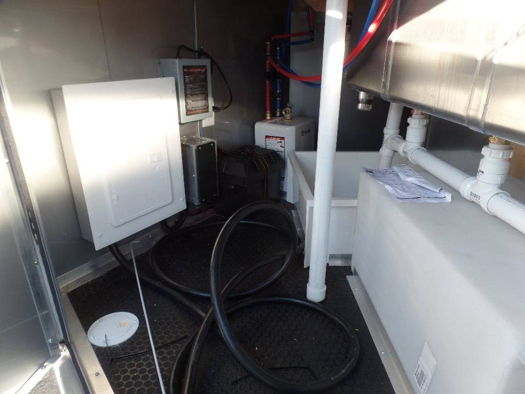 628-8.5-x-24-black-bbq-porch-style-concession-food-trailer-with-appliances-20.jpg 8.5' x 24' Black BBQ Porch Style Concession Food Trailer With Appliances