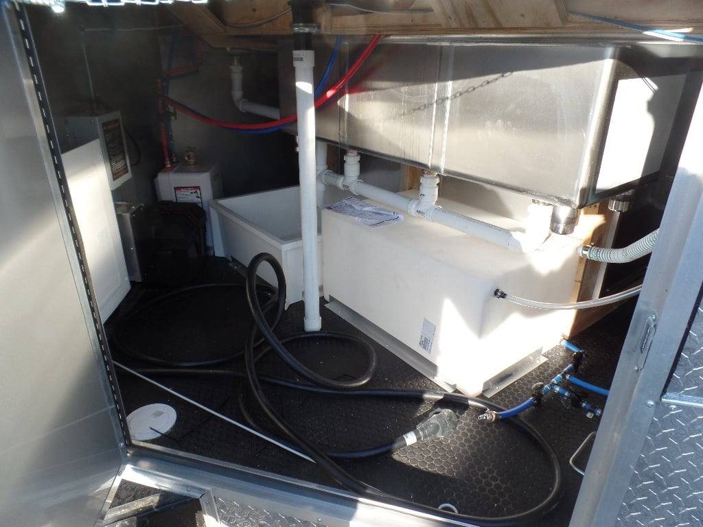628-8.5-x-24-black-bbq-porch-style-concession-food-trailer-with-appliances-29.jpg 8.5' x 24' Black BBQ Porch Style Concession Food Trailer With Appliances