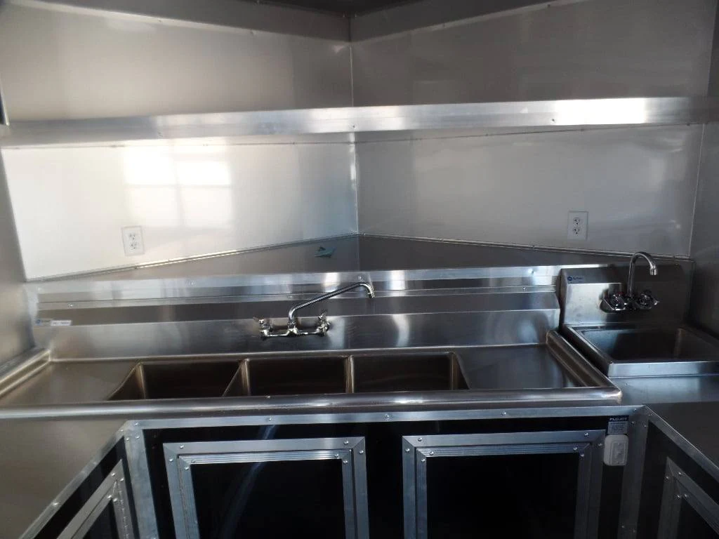 628-8.5-x-24-black-bbq-porch-style-concession-food-trailer-with-appliances-8.webp 8.5' x 24' Black BBQ Porch Style Concession Food Trailer With Appliances