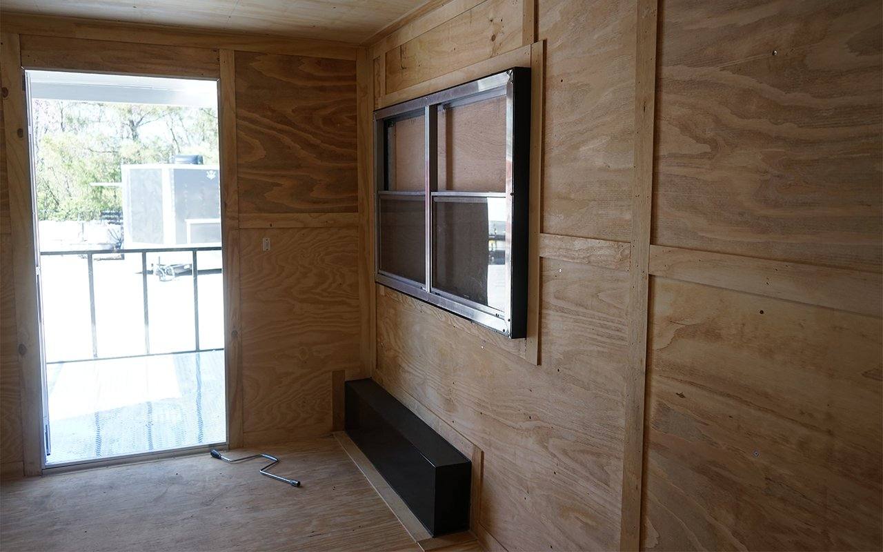 629-8.5-x-24-black-bbq-porch-style-concession-trailer-14.jpg 8.5' x 24' Black BBQ Porch Style Concession Trailer