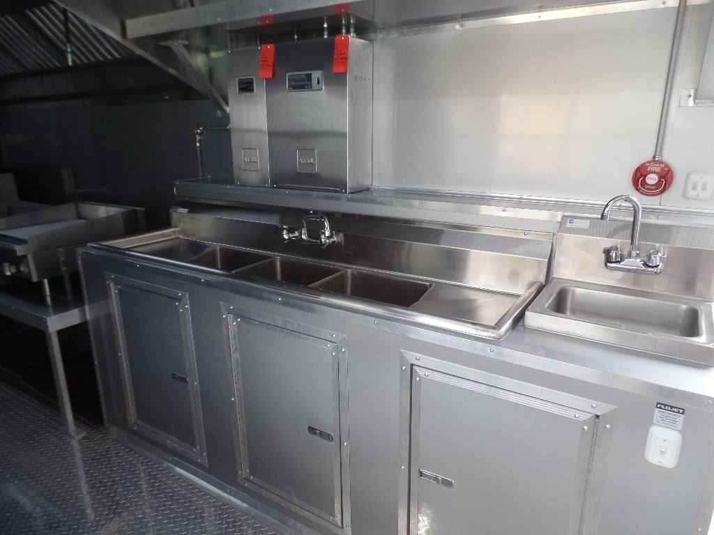 633-8.5-x-24-black-concession-food-trailer-with-appliances-11.jpg 8.5' x 24' Black Concession Food Trailer With Appliances
