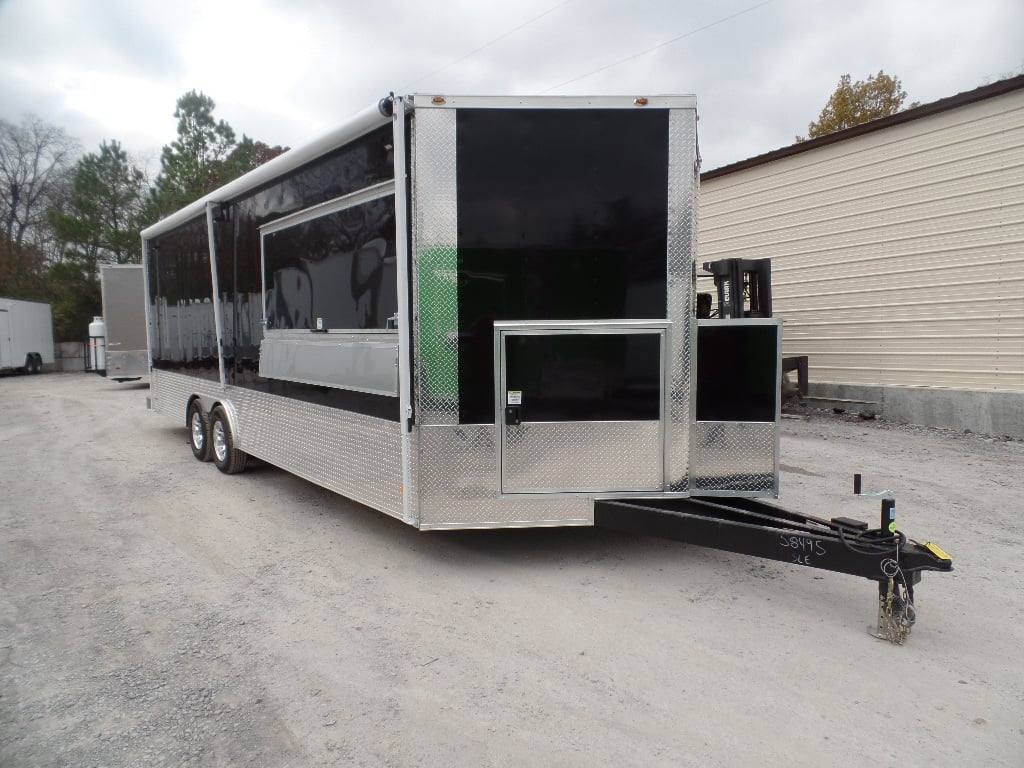 633-8.5-x-24-black-concession-food-trailer-with-appliances-9.jpg 8.5' x 24' Black Concession Food Trailer With Appliances