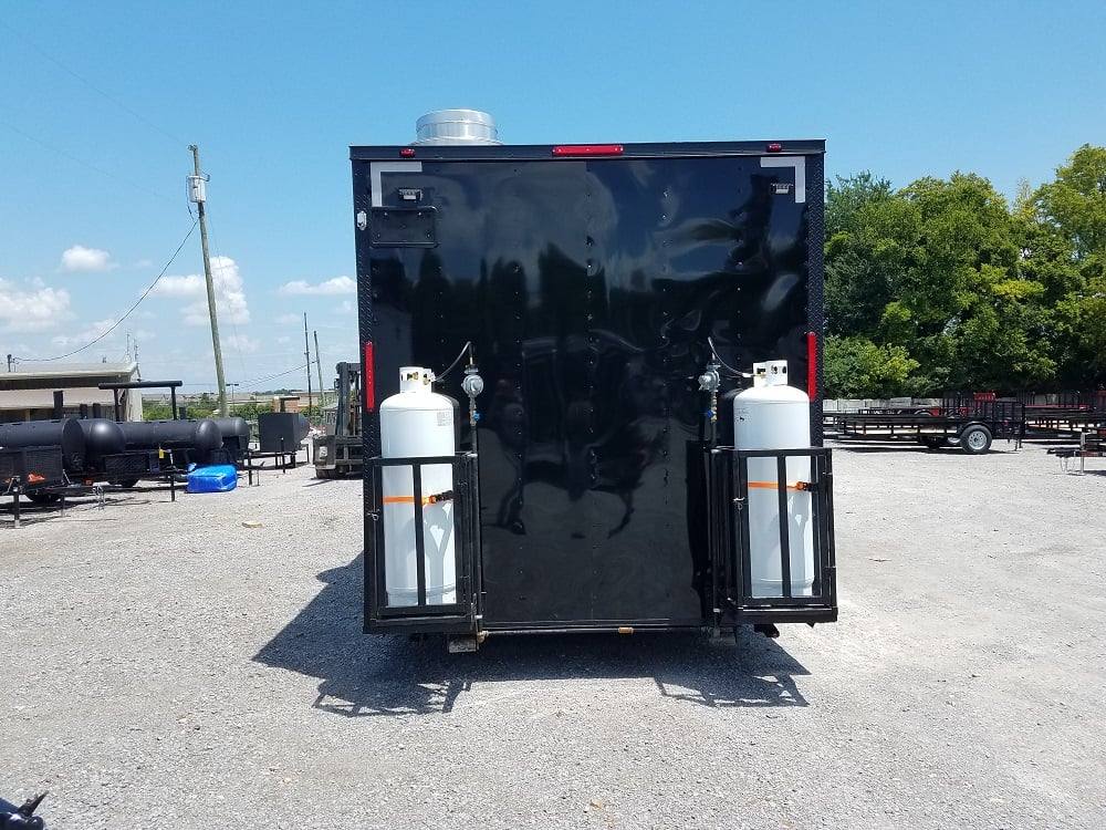 634-8.5-x-24-black-concession-food-trailer-with-appliances-14.jpg 8.5' x 24' Black Concession Food Trailer with Appliances