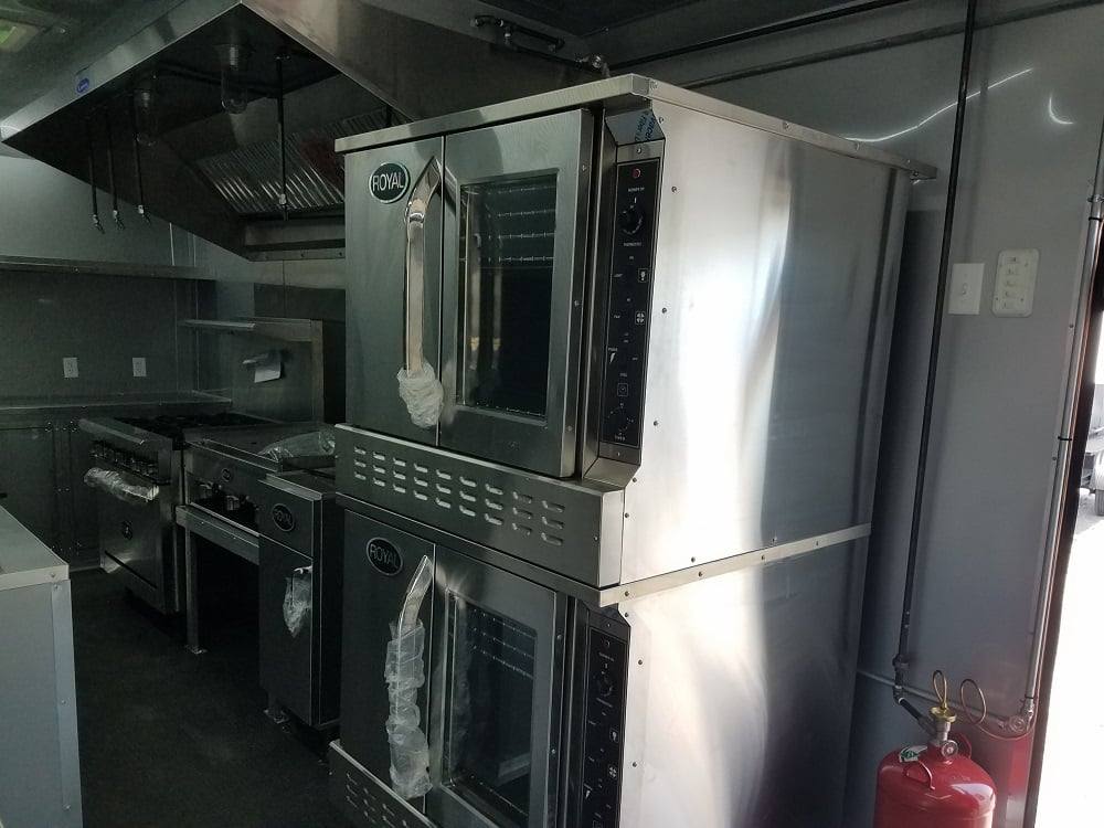 634-8.5-x-24-black-concession-food-trailer-with-appliances-21.jpg 8.5' x 24' Black Concession Food Trailer with Appliances