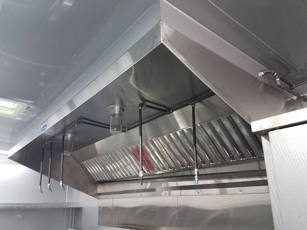 634-8.5-x-24-black-concession-food-trailer-with-appliances-3.jpg 8.5' x 24' Black Concession Food Trailer with Appliances