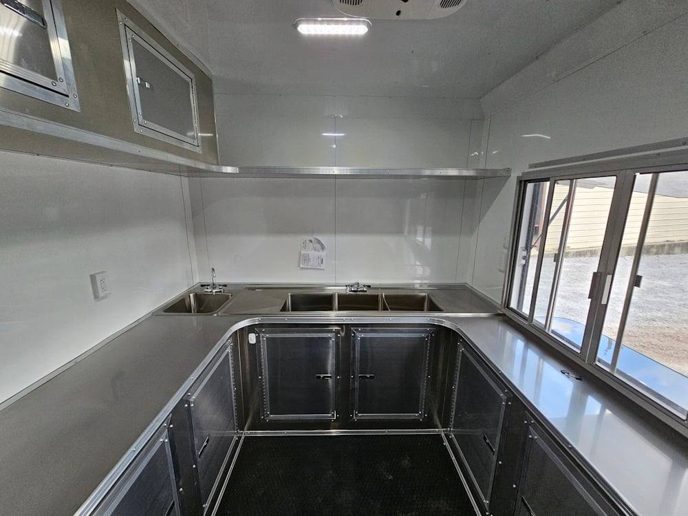 635-8.5-x-24-black-concession-trailer-kettle-corn-event-catering-18.jpg 8.5' X 24' Black Concession Trailer Kettle Corn Event Catering
