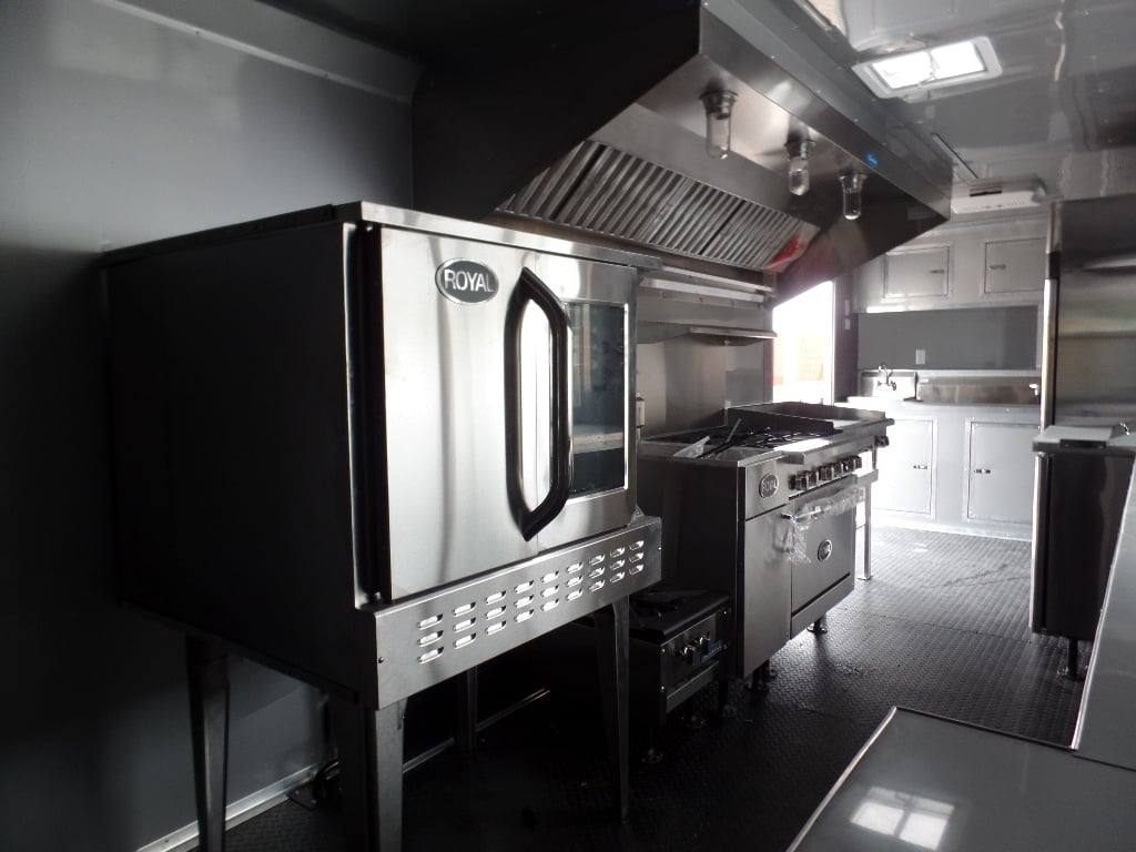 637-8.5-x-24-black-food-concession-trailer-with-appliances-12.jpg 8.5' x 24' Black Food Concession Trailer With Appliances