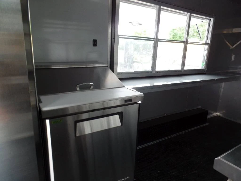637-8.5-x-24-black-food-concession-trailer-with-appliances-17.webp 8.5' x 24' Black Food Concession Trailer With Appliances