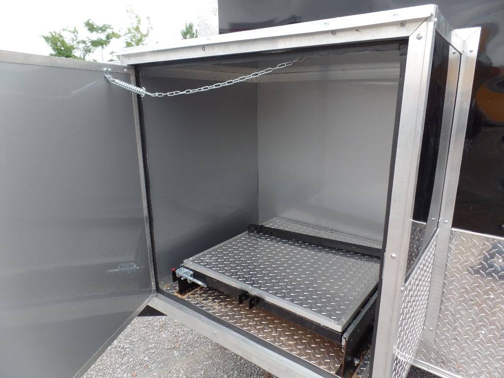 637-8.5-x-24-black-food-concession-trailer-with-appliances-2.jpg 8.5' x 24' Black Food Concession Trailer With Appliances