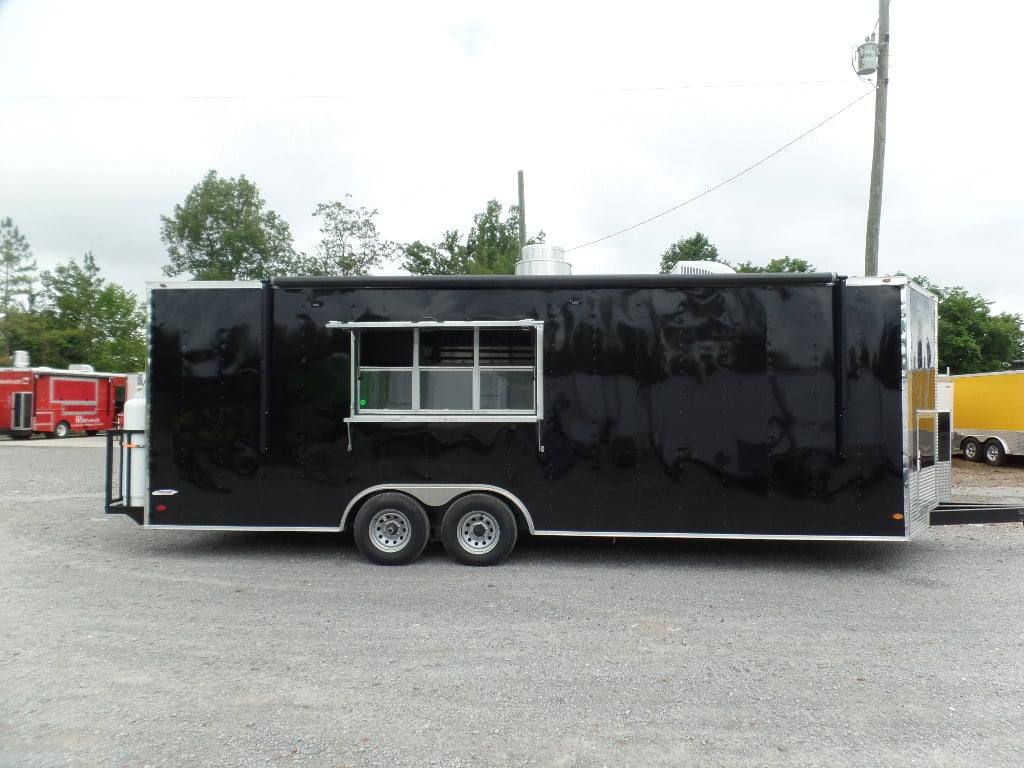 637-8.5-x-24-black-food-concession-trailer-with-appliances-23.jpg 8.5' x 24' Black Food Concession Trailer With Appliances