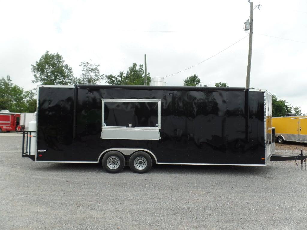 637-8.5-x-24-black-food-concession-trailer-with-appliances-29.jpg 8.5' x 24' Black Food Concession Trailer With Appliances