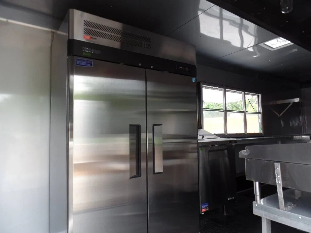 637-8.5-x-24-black-food-concession-trailer-with-appliances-3.webp 8.5' x 24' Black Food Concession Trailer With Appliances