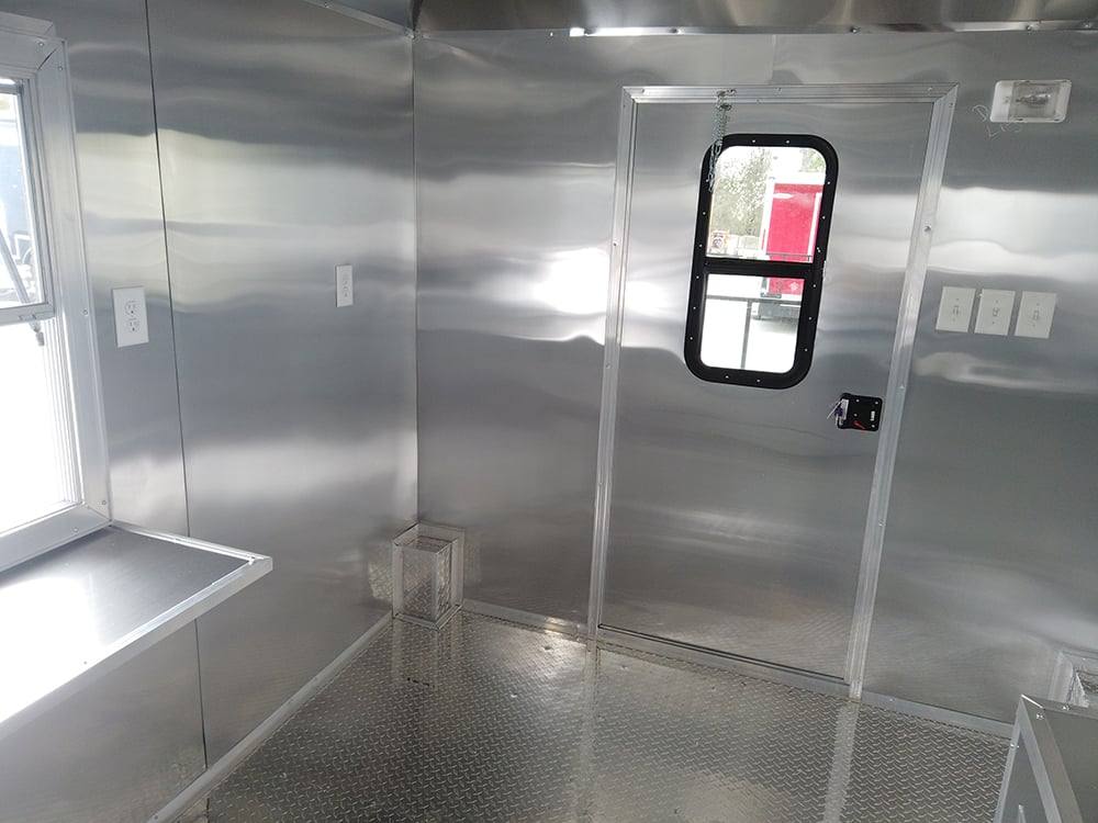 639-8.5-x-24-black-porch-style-bbq-concession-food-trailer-14.jpg 8.5' x 24' Black Porch Style BBQ Concession Food Trailer