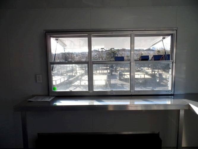 8.5' x 14' White Concession Food Trailer Event Catering