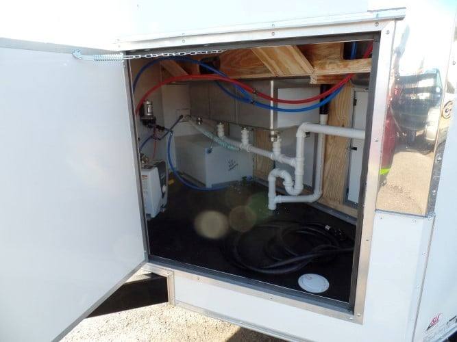 8.5' x 14' White Concession Food Trailer Event Catering