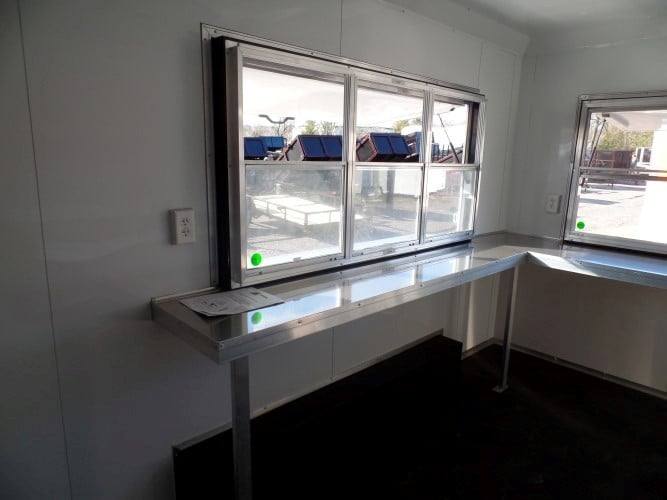 8.5' x 14' White Concession Food Trailer Event Catering