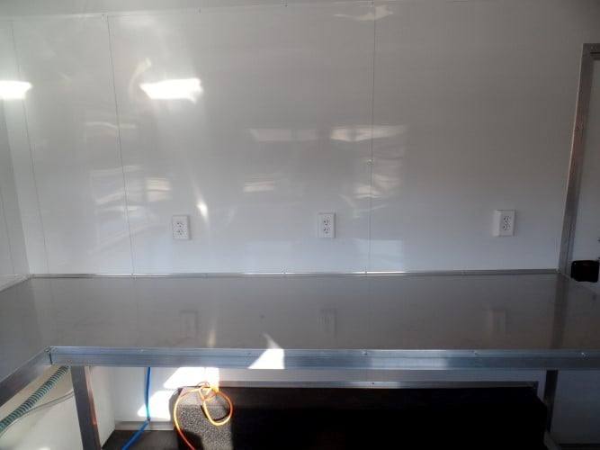 8.5' x 14' White Concession Food Trailer Event Catering