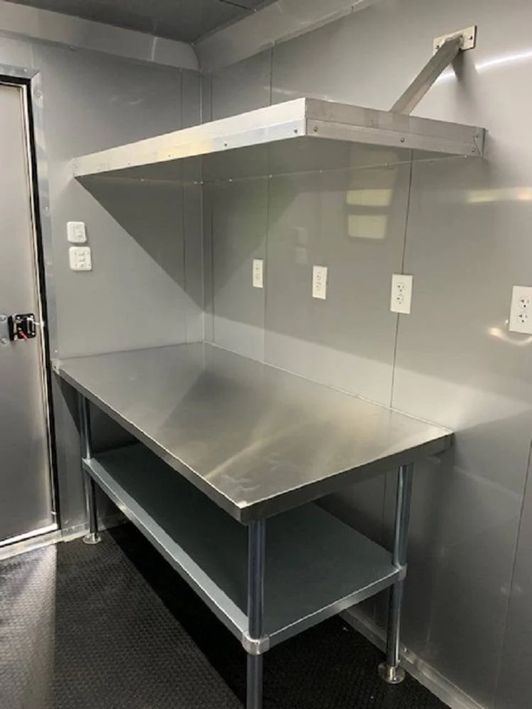 640-8.5-x-24-black-porch-style-bbq-concession-food-trailer-10.webp 8.5' x 24' Black Porch Style BBQ Concession Food Trailer