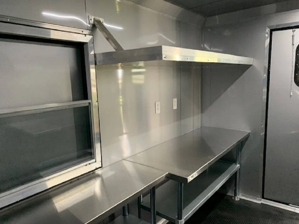 640-8.5-x-24-black-porch-style-bbq-concession-food-trailer-19.webp 8.5' x 24' Black Porch Style BBQ Concession Food Trailer