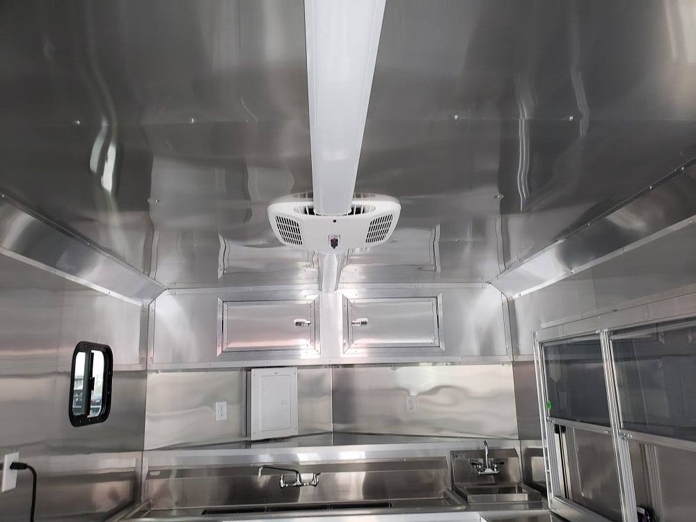641-8.5-x-24-black-porch-style-bbq-vending-food-trailer-with-appliances-11.jpg 8.5' x 24' Black Porch Style BBQ Vending Food Trailer with Appliances