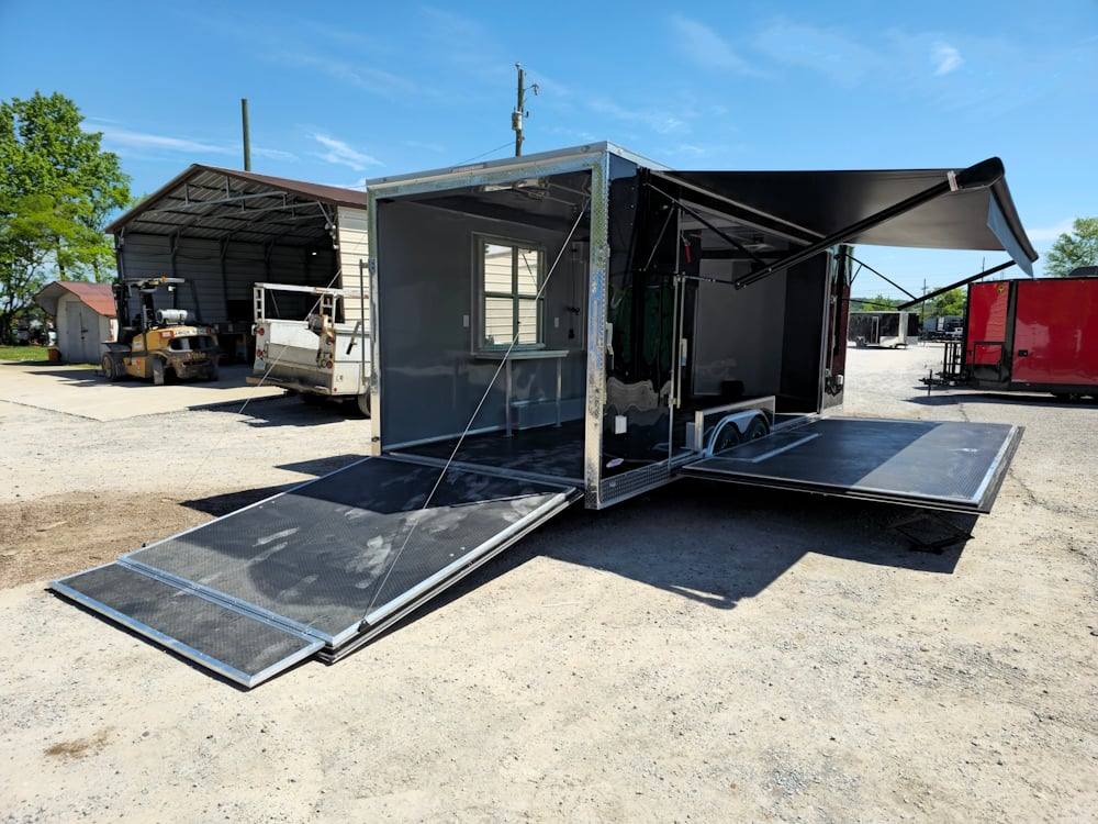 642-8.5-x-24-black-stage-and-marketing-show-trailer-28.jpg 8.5' X 24' Black Stage and Marketing Show Trailer