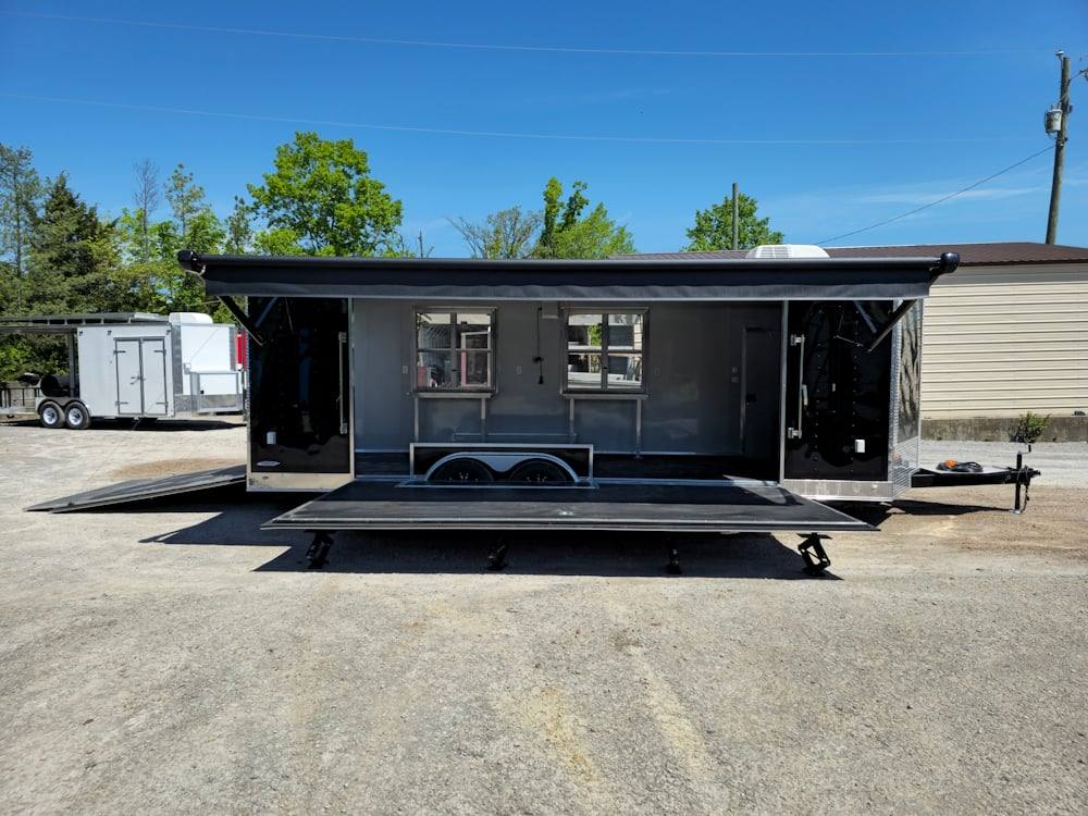 642-8.5-x-24-black-stage-and-marketing-show-trailer-29.jpg 8.5' X 24' Black Stage and Marketing Show Trailer
