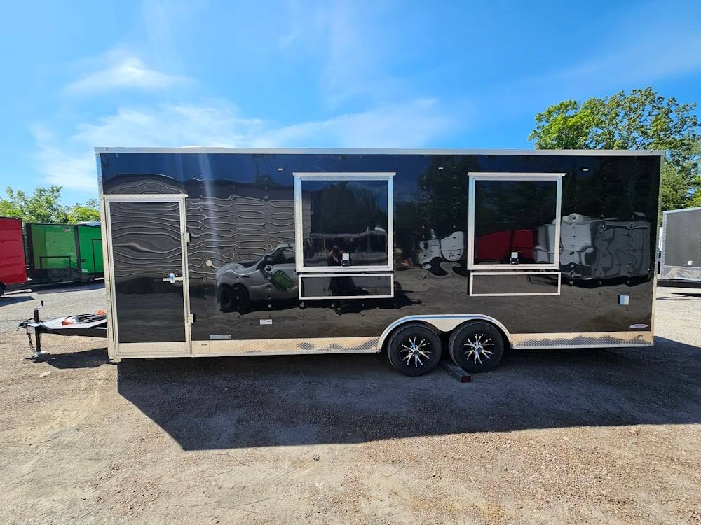 642-8.5-x-24-black-stage-and-marketing-show-trailer-4.jpg 8.5' X 24' Black Stage and Marketing Show Trailer