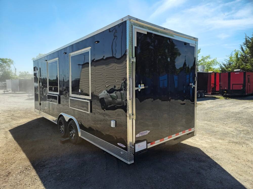 642-8.5-x-24-black-stage-and-marketing-show-trailer-6.jpg 8.5' X 24' Black Stage and Marketing Show Trailer