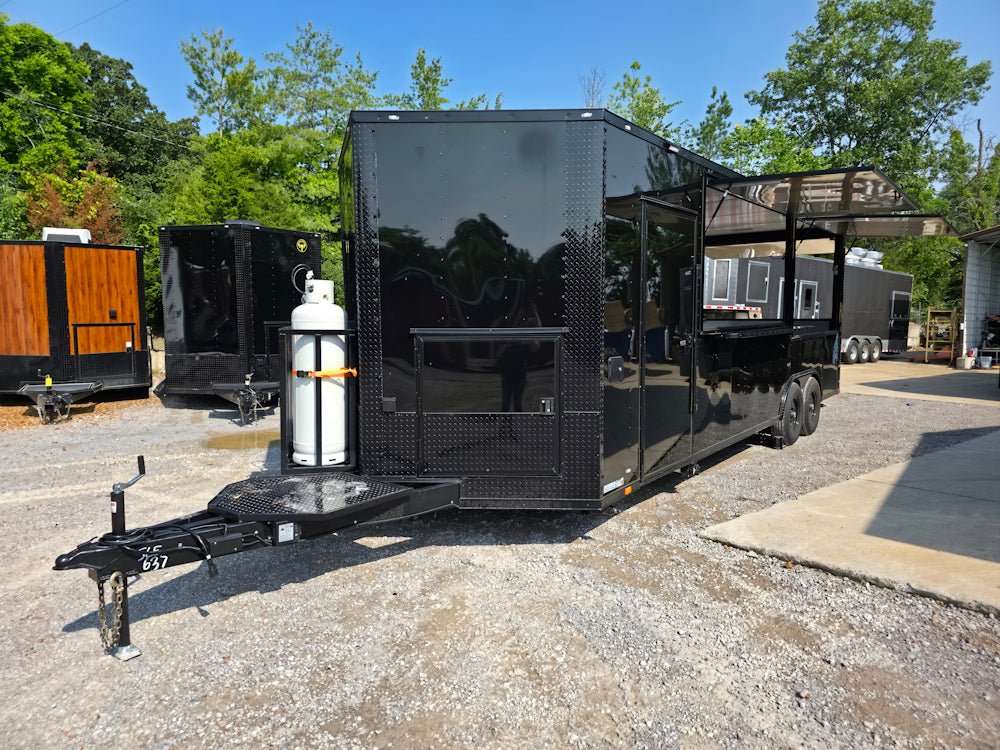 643-8.5-x-24-black-w-blackout-concession-trailer-event-vending-16.jpg 8.5' X 24' Black W/ Blackout Concession Trailer Event Vending