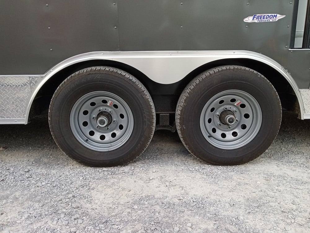 649-8.5-x-24-charcoal-gray-bbq-concession-food-trailer-10.jpg 8.5' x 24' Charcoal Gray BBQ Concession Food Trailer