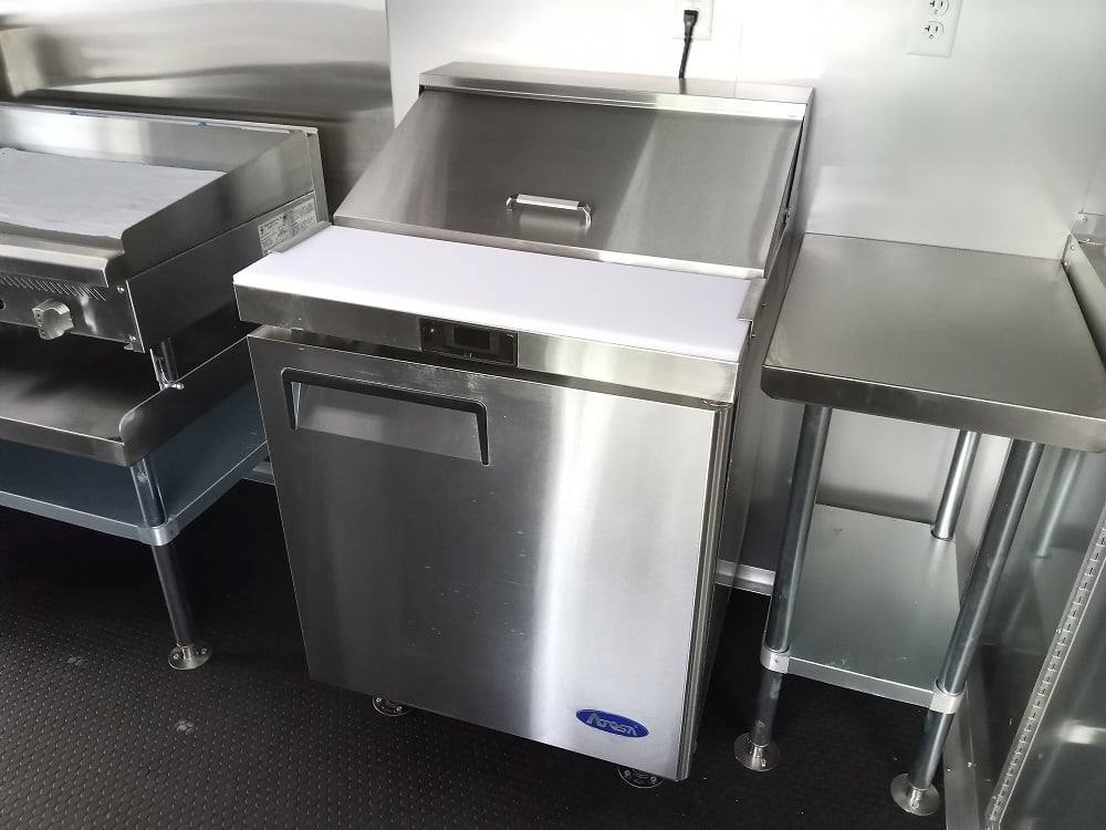 649-8.5-x-24-charcoal-gray-bbq-concession-food-trailer-31.jpg 8.5' x 24' Charcoal Gray BBQ Concession Food Trailer