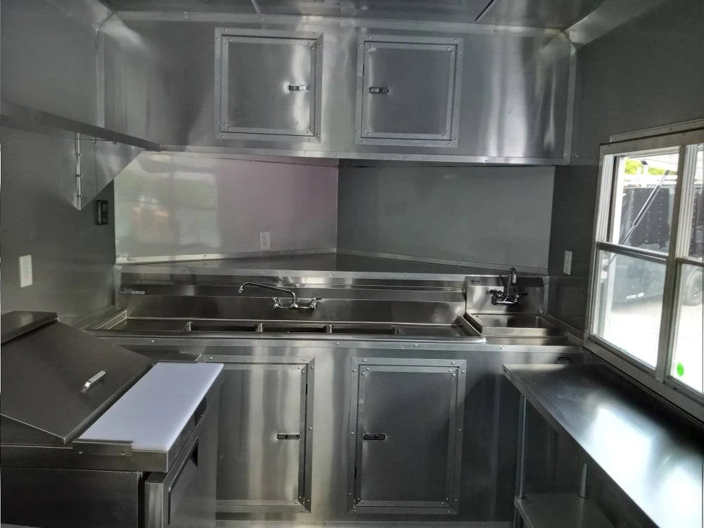 649-8.5-x-24-charcoal-gray-bbq-concession-food-trailer-39.webp 8.5' x 24' Charcoal Gray BBQ Concession Food Trailer