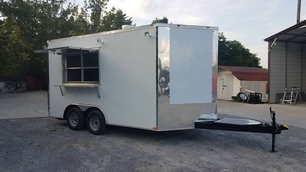 65-8.5-x-14-white-concession-food-trailer-with-appliances-14.jpg 8.5' x 14' White Concession Food Trailer With Appliances
