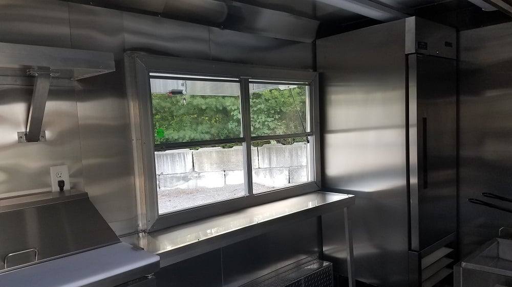 65-8.5-x-14-white-concession-food-trailer-with-appliances-5.jpg 8.5' x 14' White Concession Food Trailer With Appliances