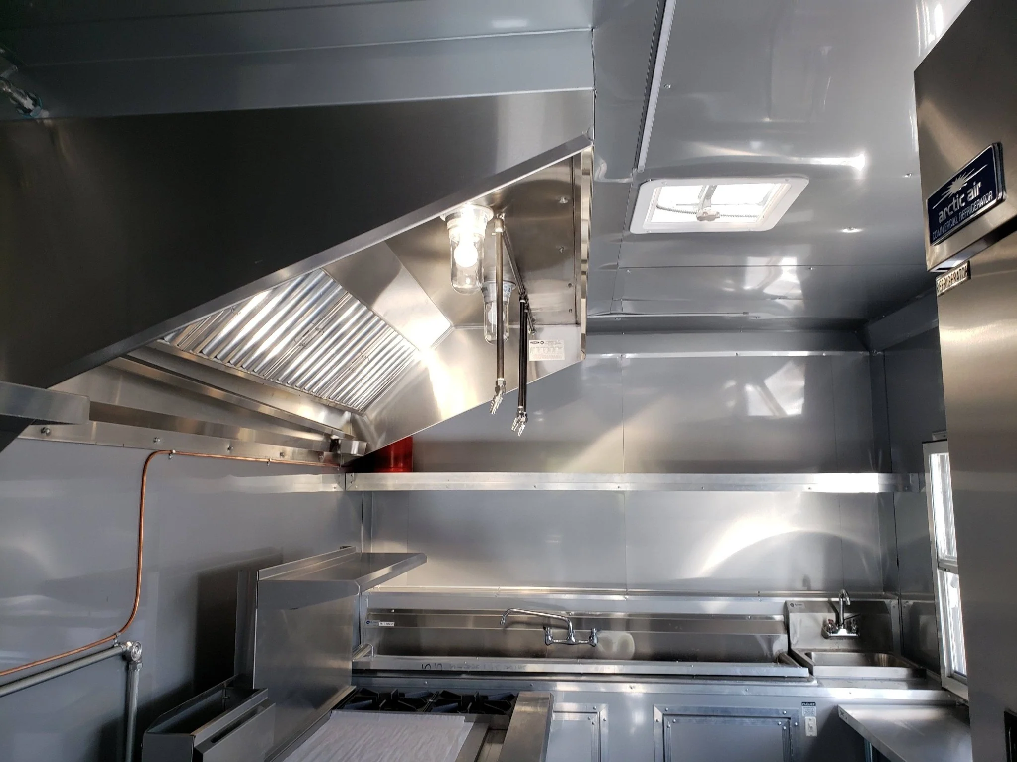 650-8.5-x-24-charcoal-gray-bbq-porch-concession-trailer-with-restroom-20.webp 8.5' x 24' Charcoal Gray BBQ Porch Concession Trailer with Restroom